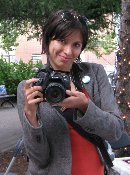 Cindy the Photographer, with her camera