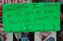 Cobra II 
poster about poster tearing