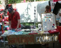 Santropol
Roulant table at the Fringe