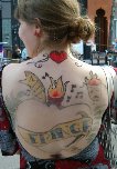 
Fringe logo on Venue Manater's back